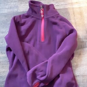 💜fleece purple pullover💜
